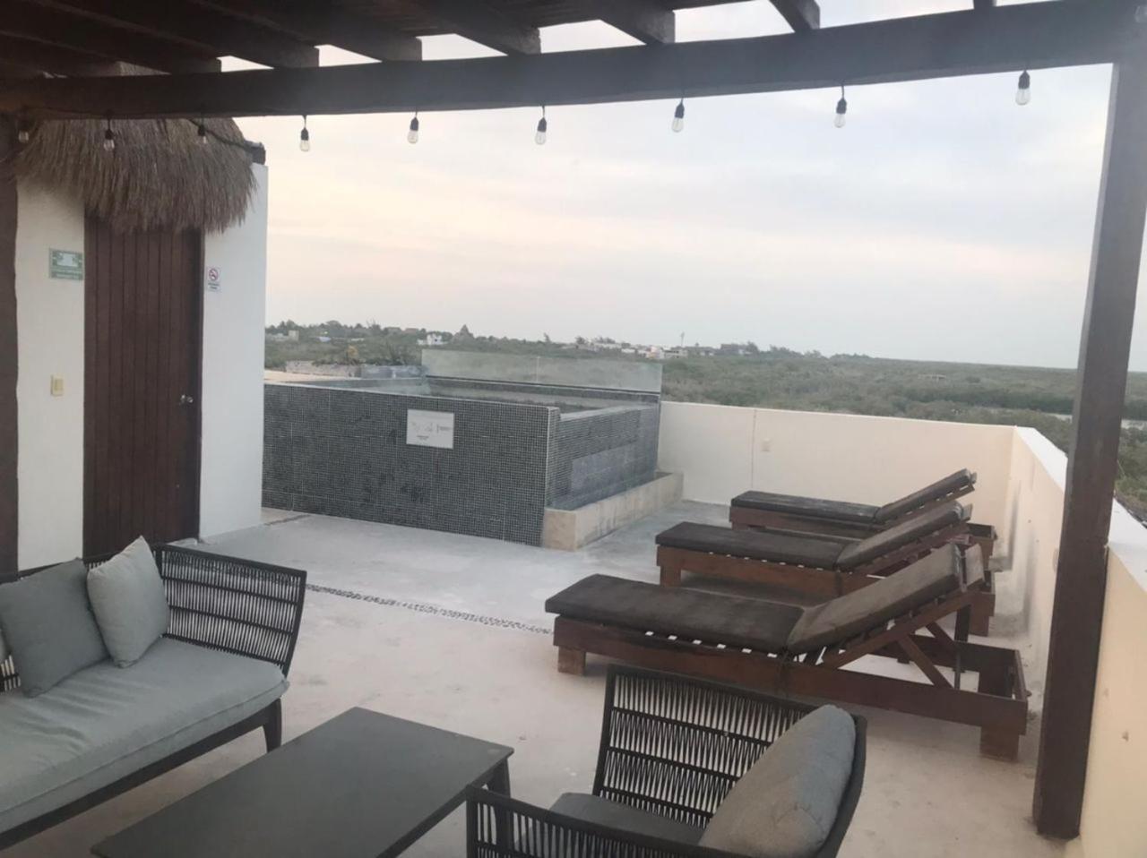 Hotel Luna Roja Holbox Exterior foto