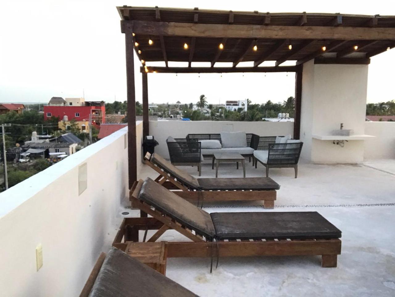 Hotel Luna Roja Holbox Exterior foto