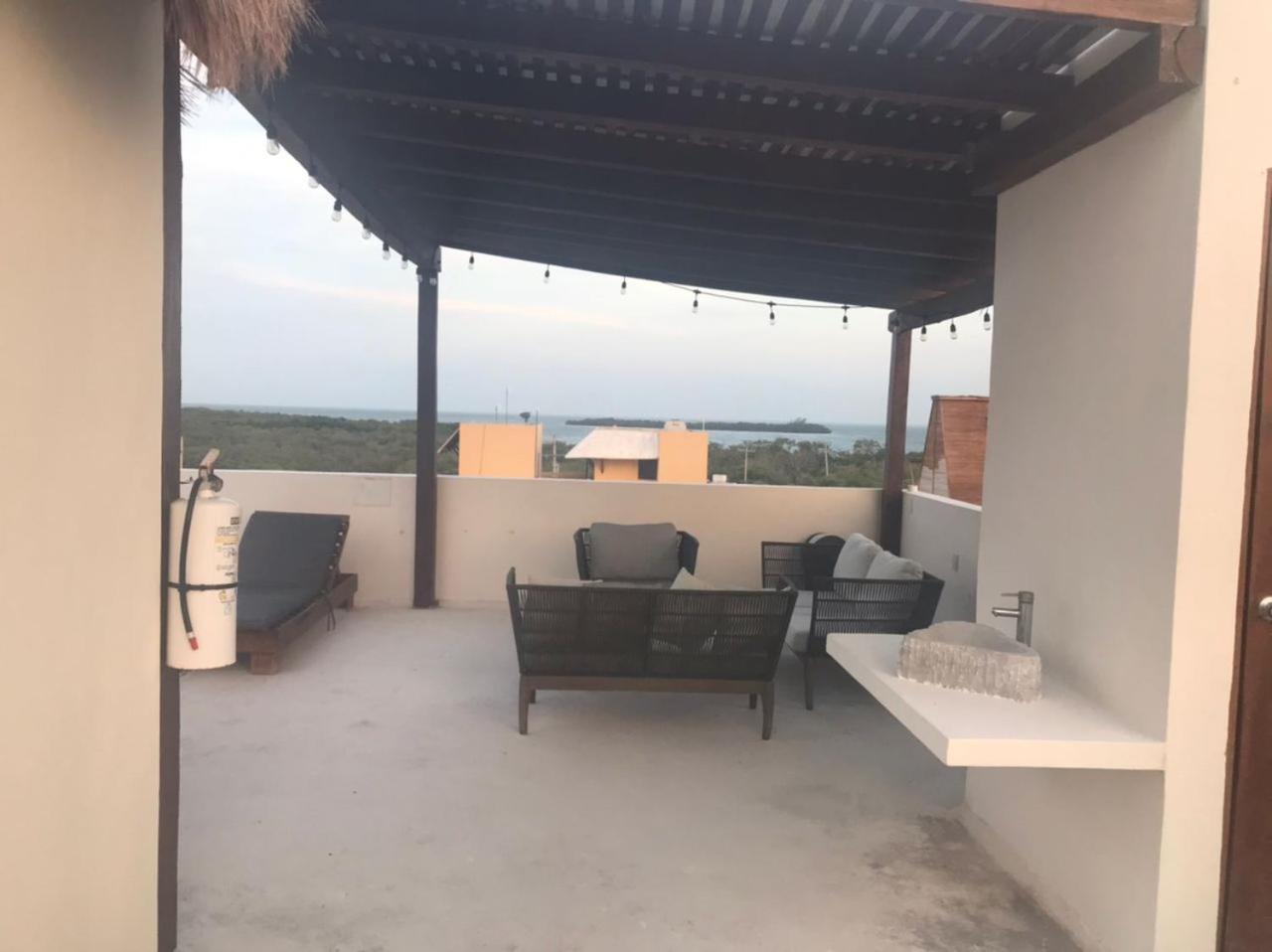Hotel Luna Roja Holbox Exterior foto